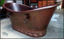 Load image into Gallery viewer, Handcrafted Copper Freestanding Bathtub - Spa Quality