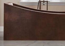 Load image into Gallery viewer, Handcrafted Copper Freestanding Bathtub - Spa Quality