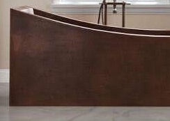 Handcrafted Copper Freestanding Bathtub - Spa Quality