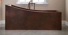 Load image into Gallery viewer, Handcrafted Copper Freestanding Bathtub - Spa Quality