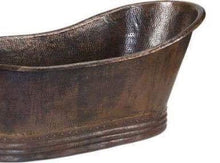 Load image into Gallery viewer, Handcrafted Copper Freestanding Bathtub - Spa Quality