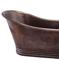 Load image into Gallery viewer, Handcrafted Copper Freestanding Bathtub - Spa Quality