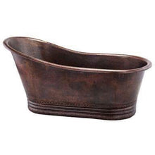 Load image into Gallery viewer, Handcrafted Copper Freestanding Bathtub - Spa Quality