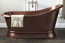 Load image into Gallery viewer, Handcrafted Copper Freestanding Bathtub - Spa Quality