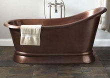 Load image into Gallery viewer, Handcrafted Copper Freestanding Bathtub - Spa Quality