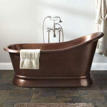 Load image into Gallery viewer, Handcrafted Copper Freestanding Bathtub - Spa Quality