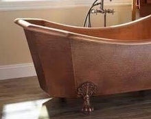 Load image into Gallery viewer, Handcrafted Copper Freestanding Bathtub - Spa Quality