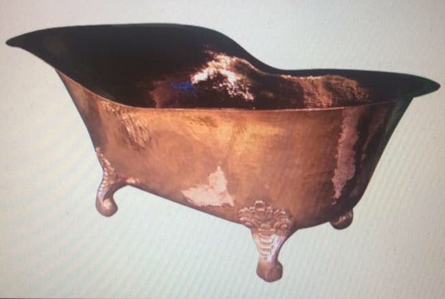 Handcrafted Copper Freestanding Bathtub - Spa Quality