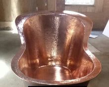 Load image into Gallery viewer, Handcrafted Copper Freestanding Bathtub - Spa Quality