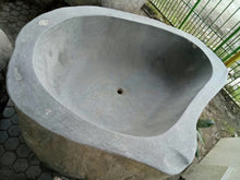 Load image into Gallery viewer, Handcrafted Natural Stone Freestanding Bathtub - Spa Quality