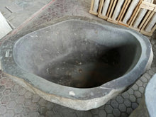Load image into Gallery viewer, Handcrafted Natural Stone Freestanding Bathtub - Spa Quality