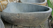 Load image into Gallery viewer, Handcrafted Natural Stone Freestanding Bathtub - Spa Quality