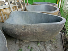 Load image into Gallery viewer, Handcrafted Natural Stone Freestanding Bathtub - Spa Quality