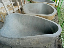 Load image into Gallery viewer, Handcrafted Natural Stone Freestanding Bathtub - Spa Quality