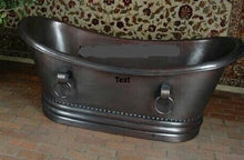 Load image into Gallery viewer, Handcrafted Copper Freestanding Bathtub - Spa Quality