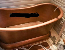 Load image into Gallery viewer, Handcrafted Copper Freestanding Bathtub - Spa Quality