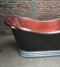 Load image into Gallery viewer, Handcrafted Copper Freestanding Bathtub - Spa Quality