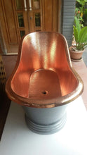 Load image into Gallery viewer, Handcrafted Copper Freestanding Bathtub - Spa Quality