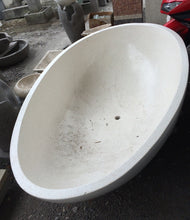 Load image into Gallery viewer, Handcrafted Terrazzo Stone Freestanding Bathtub - Spa Quality (Oval)