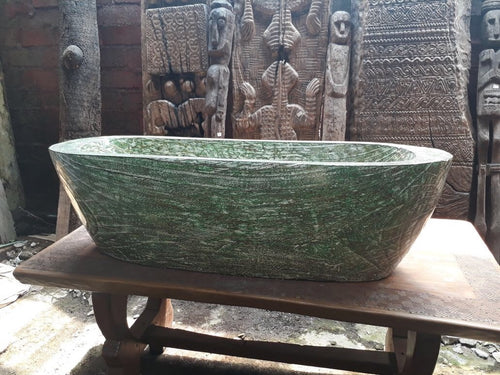 Handcrafted Wood Freestanding Bathtub - Spa Quality (Oval)