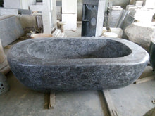Load image into Gallery viewer, Handcrafted Natural Stone Freestanding Bathtub - Spa Quality