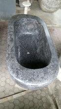Load image into Gallery viewer, Handcrafted Natural Stone Freestanding Bathtub - Spa Quality