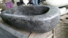 Load image into Gallery viewer, Handcrafted Natural Stone Freestanding Bathtub - Spa Quality