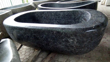 Load image into Gallery viewer, Handcrafted Natural Stone Freestanding Bathtub - Spa Quality