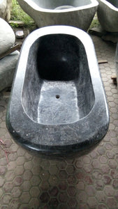 Handcrafted Natural Stone Freestanding Bathtub - Spa Quality