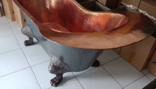 Load image into Gallery viewer, Handcrafted Copper Freestanding Bathtub - Spa Quality