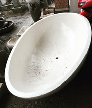 Load image into Gallery viewer, Handcrafted Terrazzo Stone Freestanding Bathtub - Spa Quality (Oval)