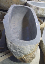 Load image into Gallery viewer, Handcrafted Natural Stone Freestanding Bathtub - Spa Quality