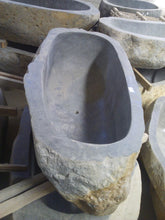 Load image into Gallery viewer, Handcrafted Natural Stone Freestanding Bathtub - Spa Quality