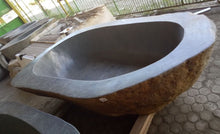 Load image into Gallery viewer, Handcrafted Natural Stone Freestanding Bathtub - Spa Quality