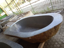 Load image into Gallery viewer, Handcrafted Natural Stone Freestanding Bathtub - Spa Quality
