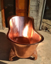 Load image into Gallery viewer, Handcrafted Copper Freestanding Bathtub - Spa Quality