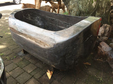 Load image into Gallery viewer, Handcrafted Petrified Wood Freestanding Bathtub - Spa Quality Fossil Wood