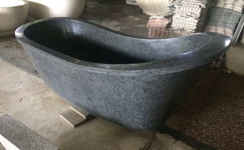 Handcrafted Terrazzo Stone Freestanding Bathtub - Spa Quality (Oval)
