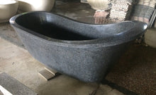 Load image into Gallery viewer, Handcrafted Terrazzo Stone Freestanding Bathtub - Spa Quality (Oval)