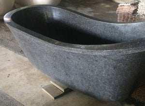 Handcrafted Terrazzo Stone Freestanding Bathtub - Spa Quality (Oval)