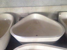 Load image into Gallery viewer, Handcrafted Terrazzo Stone Freestanding Bathtub - Spa Quality (Triangular)
