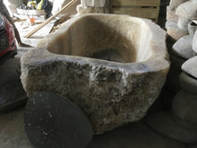Load image into Gallery viewer, Handcrafted Onyx Stone Freestanding Bathtub - Spa Quality