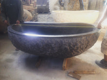 Load image into Gallery viewer, Handcrafted Marble Stone Freestanding Bathtub - Spa Quality (Oval)