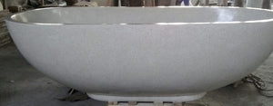 Handcrafted Terrazzo Stone Freestanding Bathtub - Spa Quality (Jumbo)