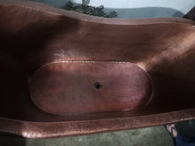 Load image into Gallery viewer, Handcrafted Copper Freestanding Bathtub - Spa Quality