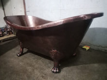 Load image into Gallery viewer, Handcrafted Copper Freestanding Bathtub - Spa Quality