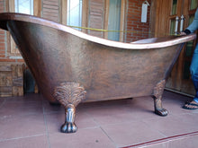 Load image into Gallery viewer, Handcrafted Copper Freestanding Bathtub - Spa Quality