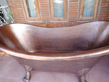 Load image into Gallery viewer, Handcrafted Copper Freestanding Bathtub - Spa Quality