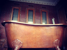 Load image into Gallery viewer, Handcrafted Copper Freestanding Bathtub - Spa Quality