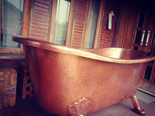 Load image into Gallery viewer, Handcrafted Copper Freestanding Bathtub - Spa Quality